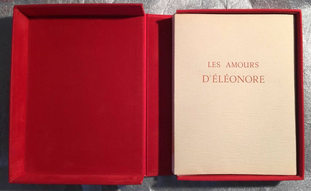 Livre érotique illustré Les Amours d'Eleonore aux éditions de l'Ibis