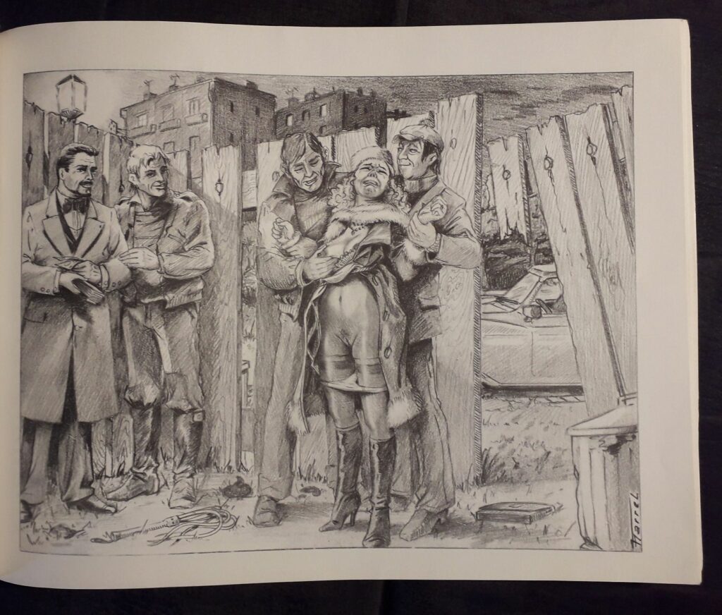 Dessin BDSM de Joseph Farrel