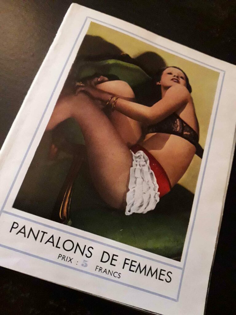 Couverture du catalogue de lingerie libertine Diana Slip, Pantalons de femmes