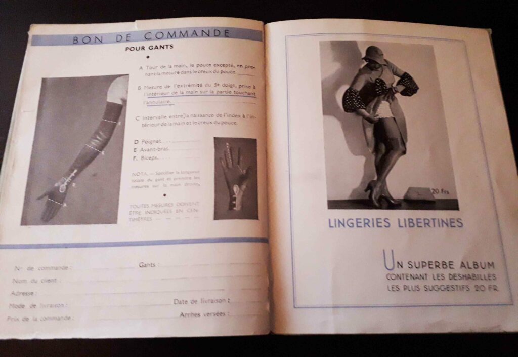 catalogue Lingeries libertines avec déshabillés les plus suggestifs