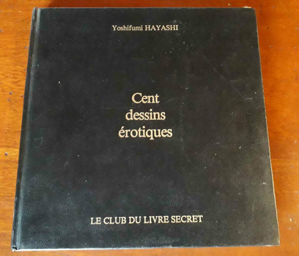 Couverture du livre Cent dessins érotiques de Yoshifumi Hayashi, Club du livre secret