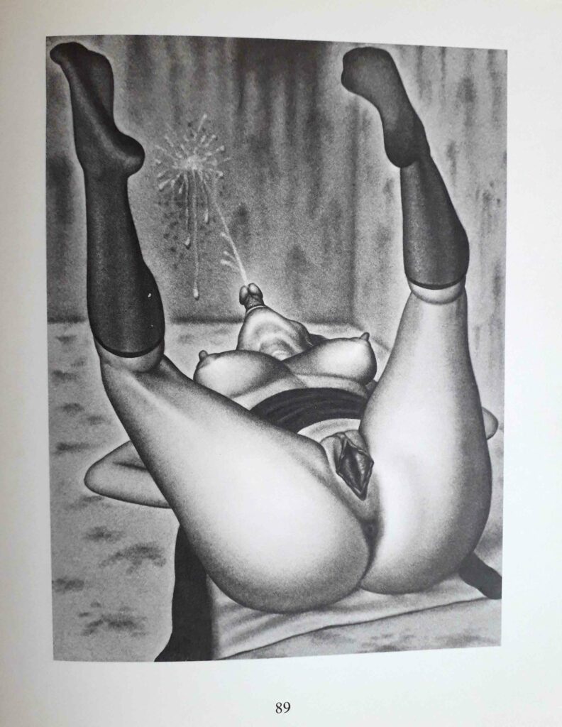 Dessin érotique de Yoshifumi Hayashi