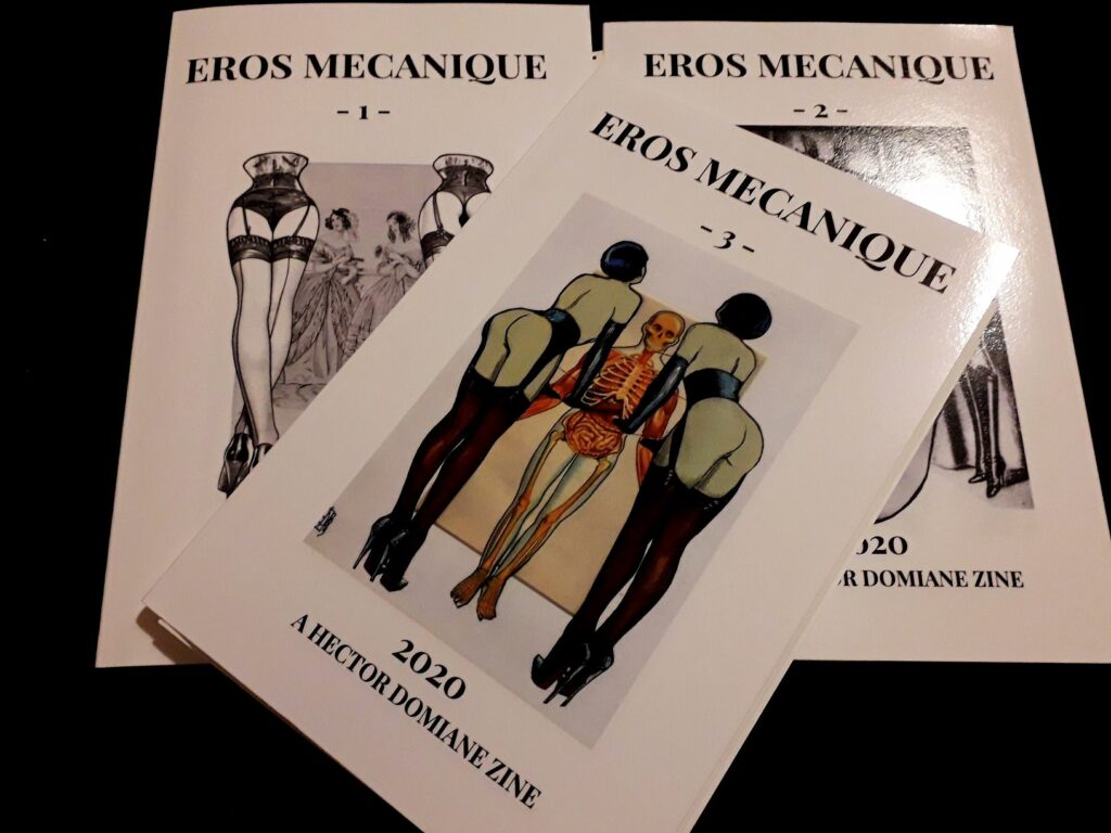 Eros mécanique, le fanzine érotique et fétichiste de Hector Domiane