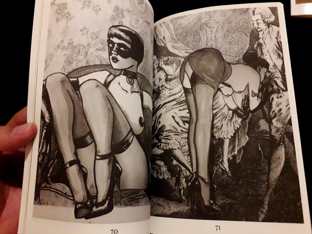 Dessins érotique de Hector Domiane femmes en bas et talons