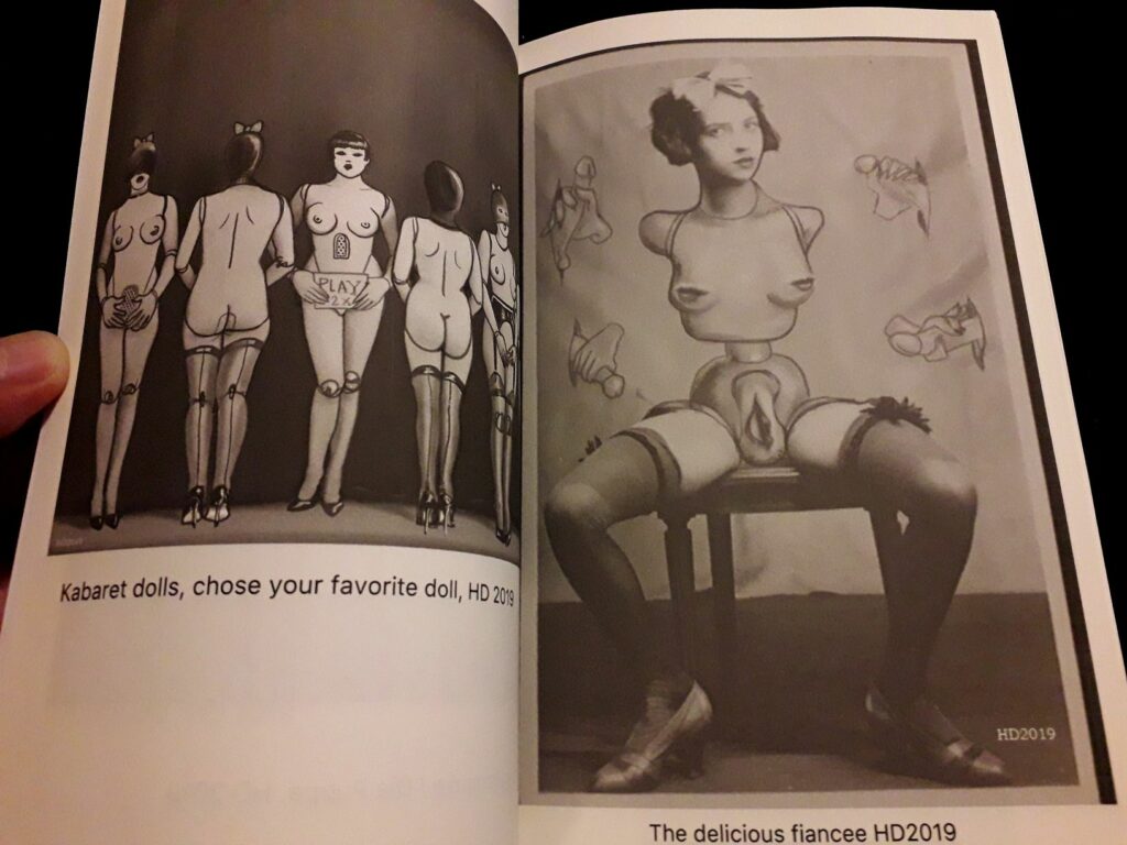 Dessins érotique de Hector Domiane, The Delicious Fiancéé et Kabaret Dolls