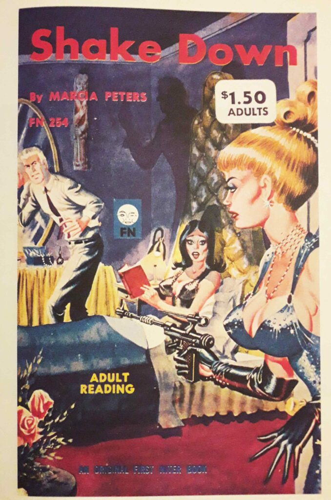 Couverture du livre érotique Shake Down par Bill Ward