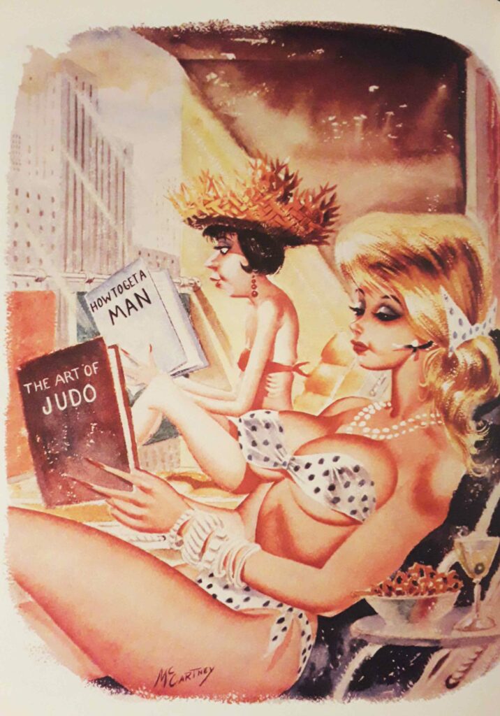 Aquarelle de Bill Ward sous le pseudonyme de McCartney pour la Hoover Calender Co