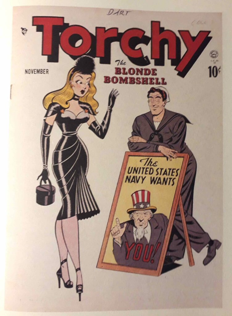 Couverture du premier numéro de Torchy, par Bill Ward
