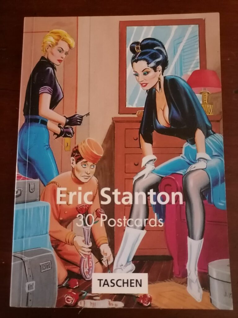Couverture du livre de dessins BDSM et fetish 30 Postcards de Eric Stanton aux éditions Taschen
