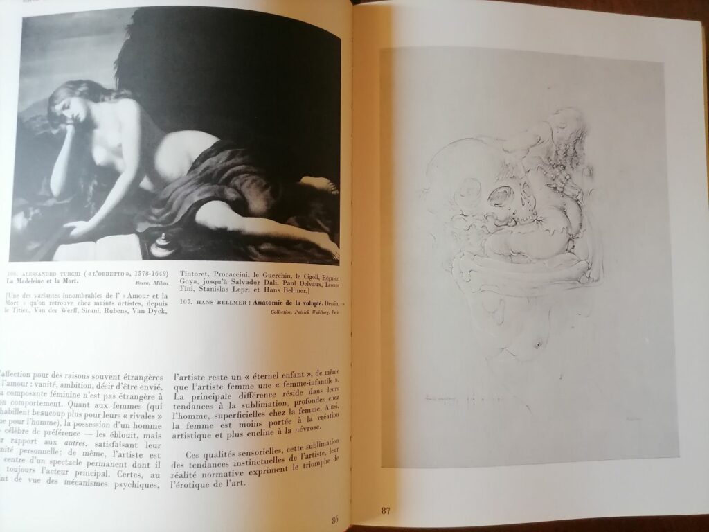 Extrait de Erotique de l'art, par Lo Duca, éditions la Jeune Parque, 1966