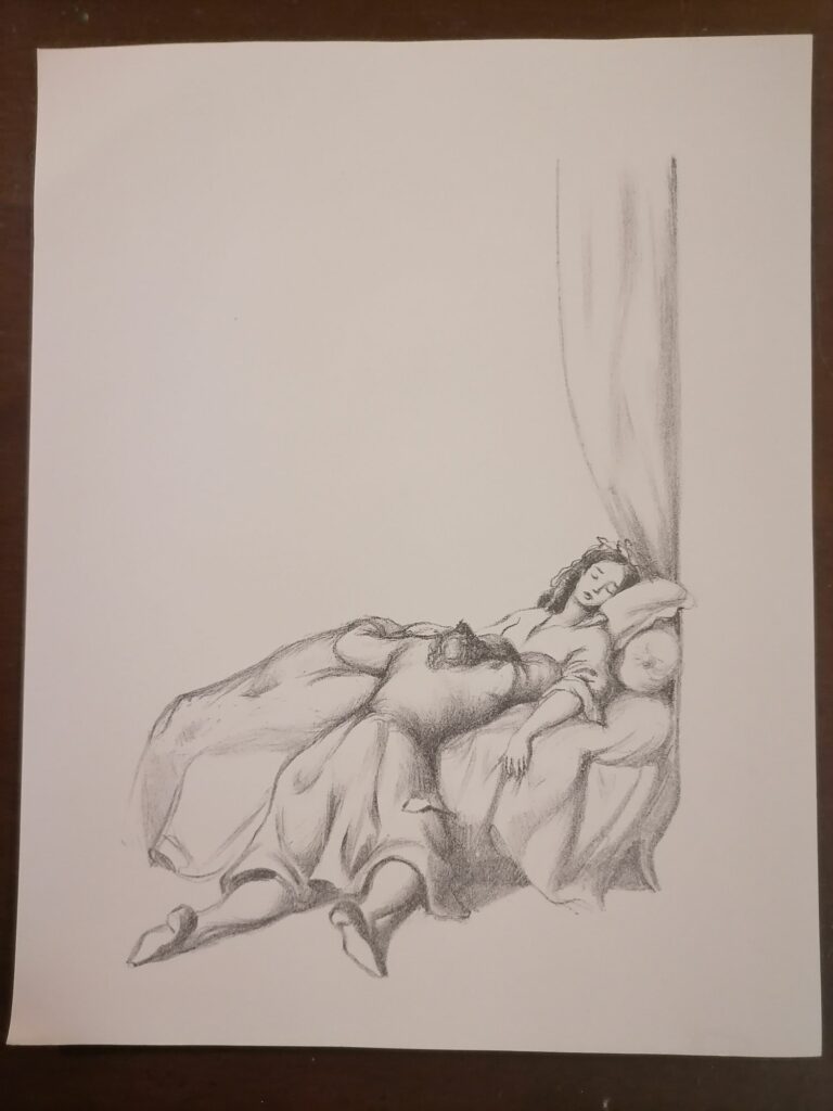 illustration érotique couple de Suzanne Ballivet pour Monsieur Nicolas ou Le Cœur humain dévoilé, Restif de La Bretonne, éditions du Cent Cinquantenaire, 1956