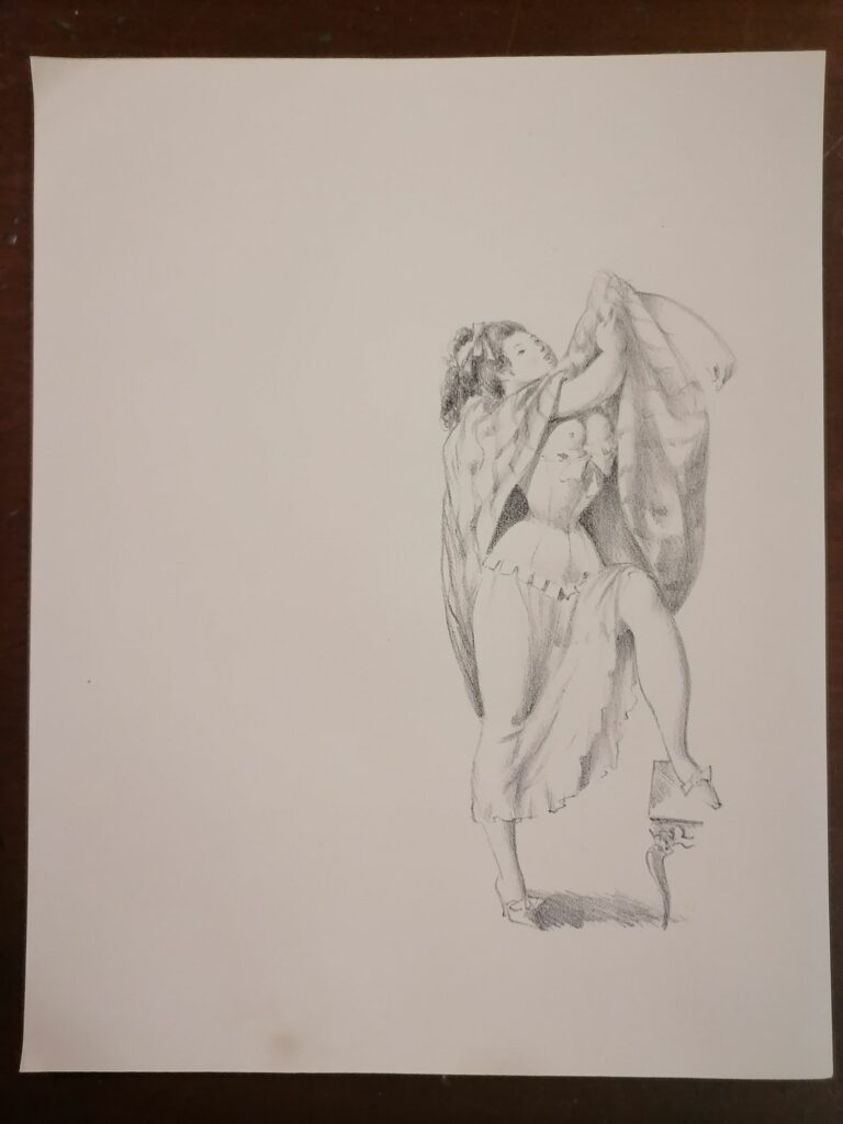 illustration coquine de Suzanne Ballivet pour Monsieur Nicolas ou Le Cœur humain dévoilé, Restif de La Bretonne, éditions du Cent Cinquantenaire, 1956