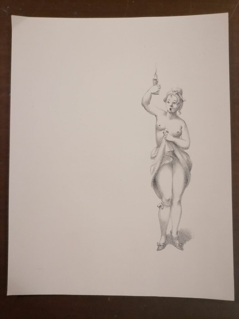 illustration érotique femme nue de Suzanne Ballivet pour Monsieur Nicolas ou Le Cœur humain dévoilé, Restif de La Bretonne, éditions du Cent Cinquantenaire, 1956