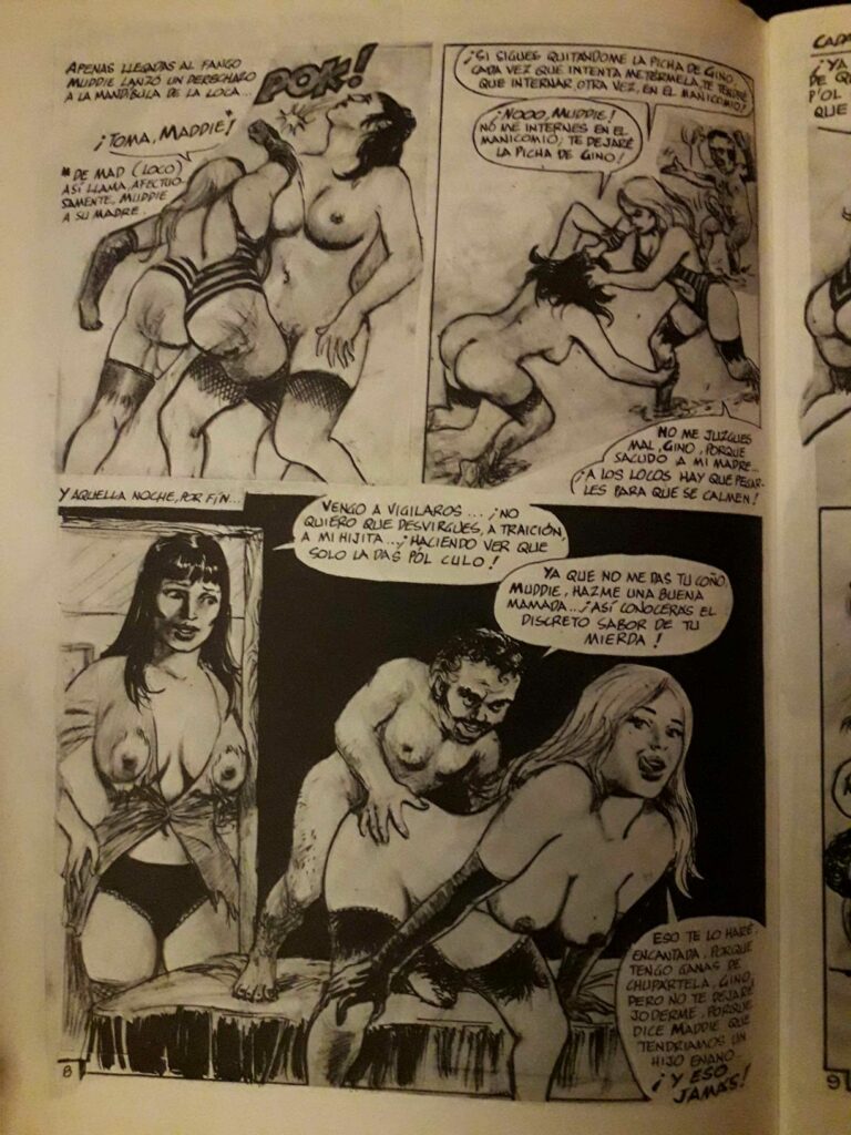 Planche de BD érotique dans Euro Stantoons par Edmundo Marculeta