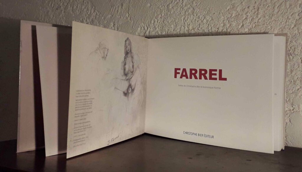 Présentation du livre de Christophe Bier sur le dessinateur français Joseph Farrel