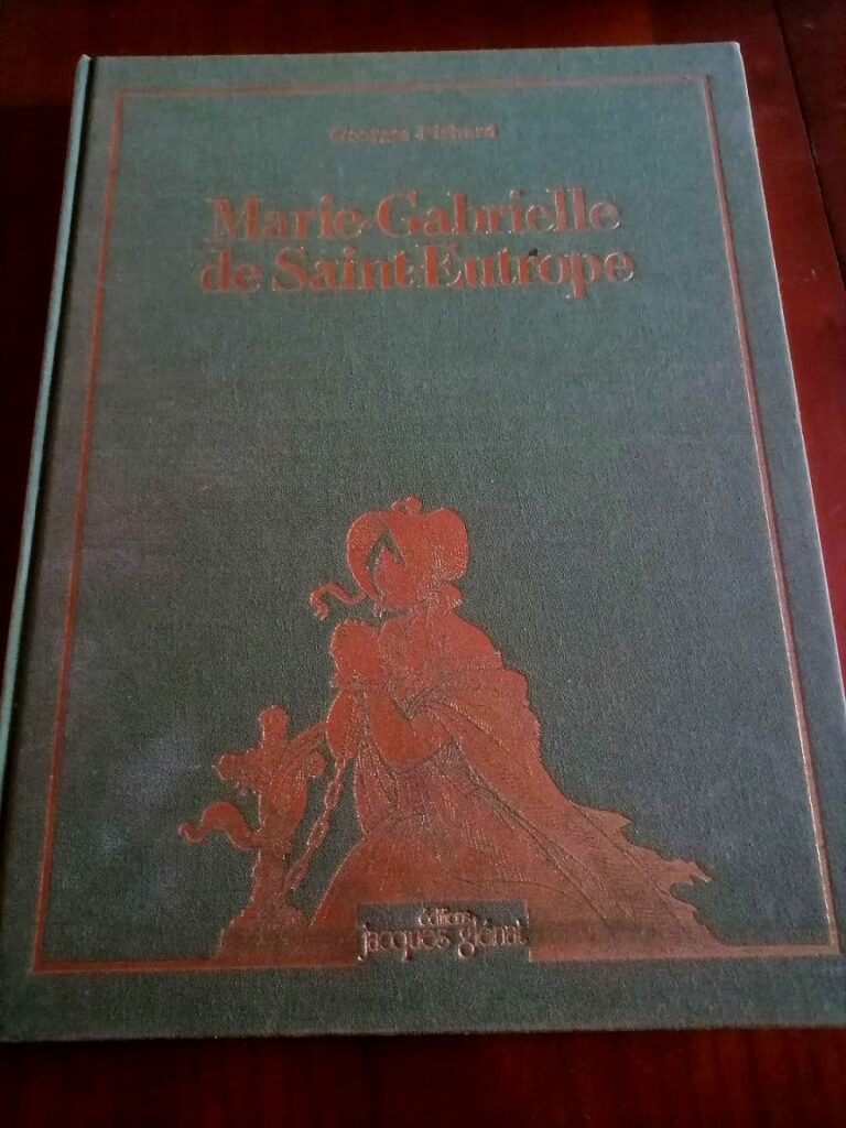 Couverture de la BD érotique BDSM de Georges Pichard : Marie Gabrielle de Saint-Eutrope, édition Glénat couverture toilée