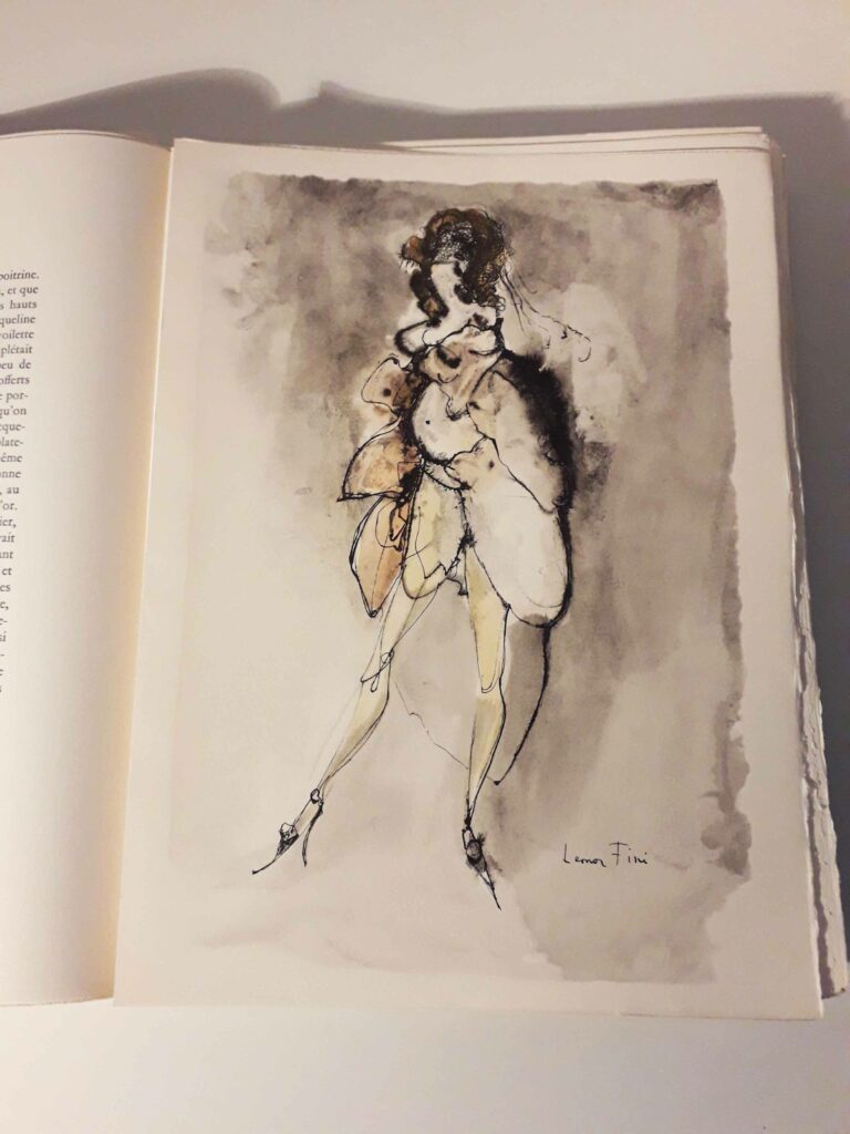 Illustration BDSM de Leonor Fini pour Histoire d'O