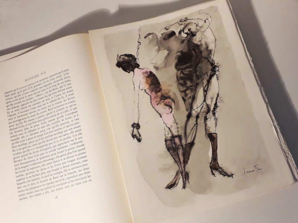 Illustration BDSM de Leonor Fini pour Histoire d'O