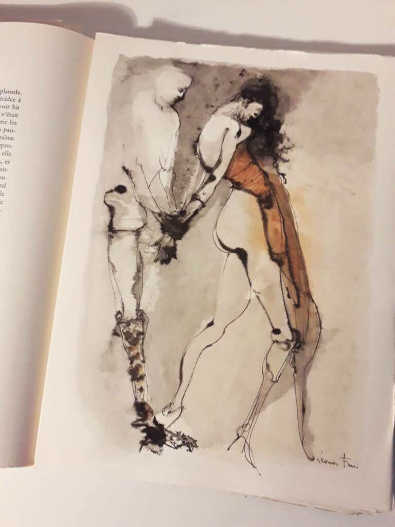 Illustration BDSM de Leonor Fini pour Histoire d'O