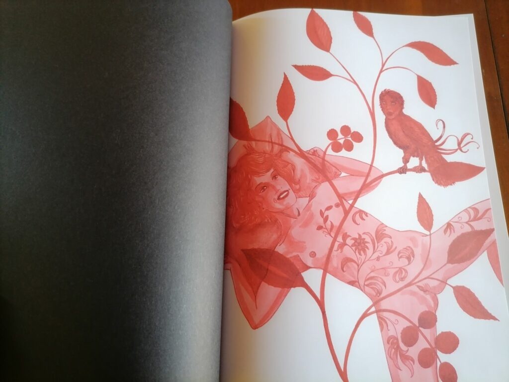 Dessin érotique de Rajah Foo pour le livre Hôtel de la Providence, aux éditions de la Première Heure