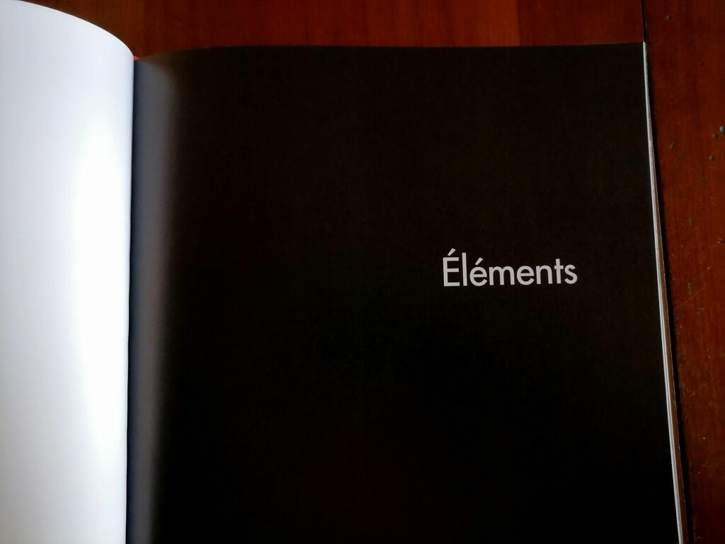 Chapitre Eléments dans le livre Hôtel de la Providence, recueil de dessins érotique de Rajah Foo aux éditions de la Première Heure