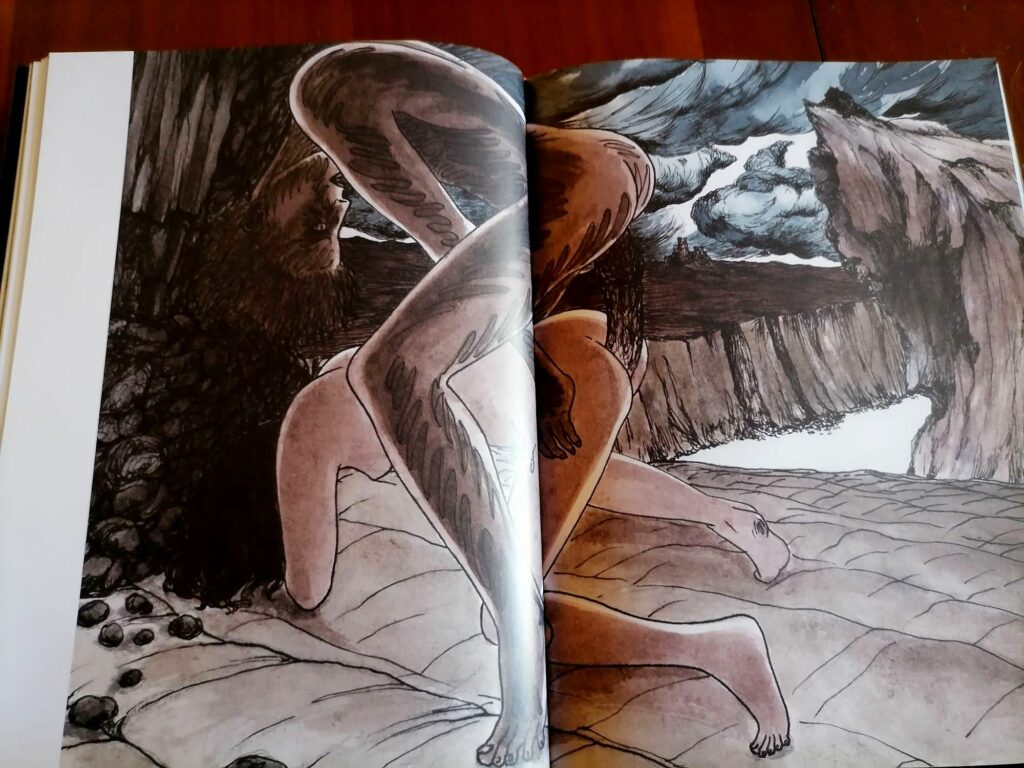 Dessin érotique de Rajah Foo pour le livre Hôtel de la Providence, aux éditions de la Première Heure