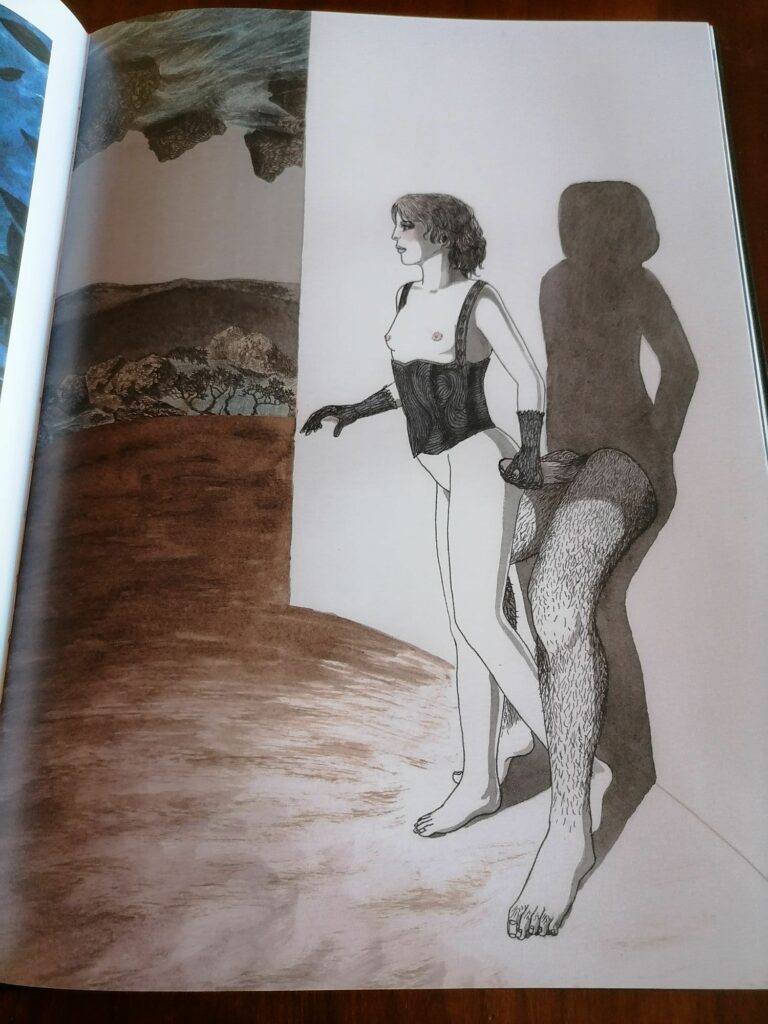 Dessin érotique de Rajah Foo pour le livre Hôtel de la Providence, aux éditions de la Première Heure