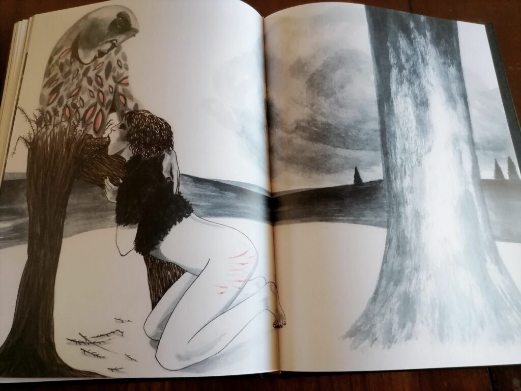 Dessin érotique de Rajah Foo pour le livre Hôtel de la Providence, aux éditions de la Première Heure