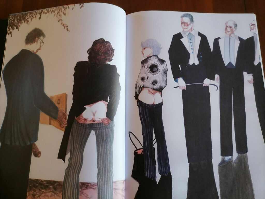 Deux oeuvres érotiques de Rajah Foo dans le livre Hôtel de la Providence, aux éditions de la Première Heure