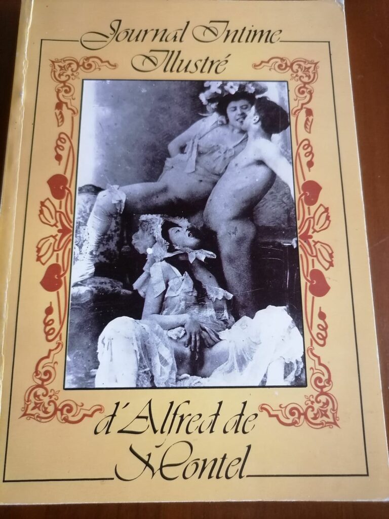 Livre de photos érotiques anciennes Journal intime illustré d'Alfred de Montel, éditions Defi