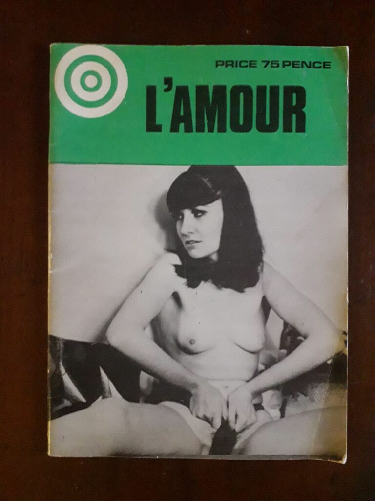 Couverture de la revue pour hommes années 60 L’Amour, Brüden Art Publication