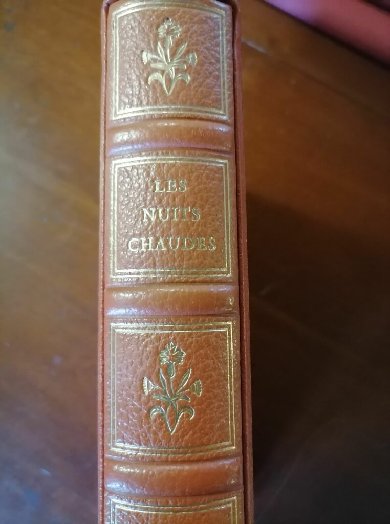 Livre érotique curiosa Les Nuits chaudes du Cap français, Hughes Rebell, éditions Genviève Raoult, curiosa illustré et numéroté