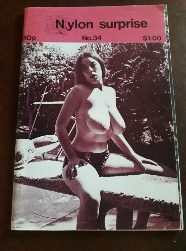 Couverture de la revue érotique Nylon Surprise n°34
