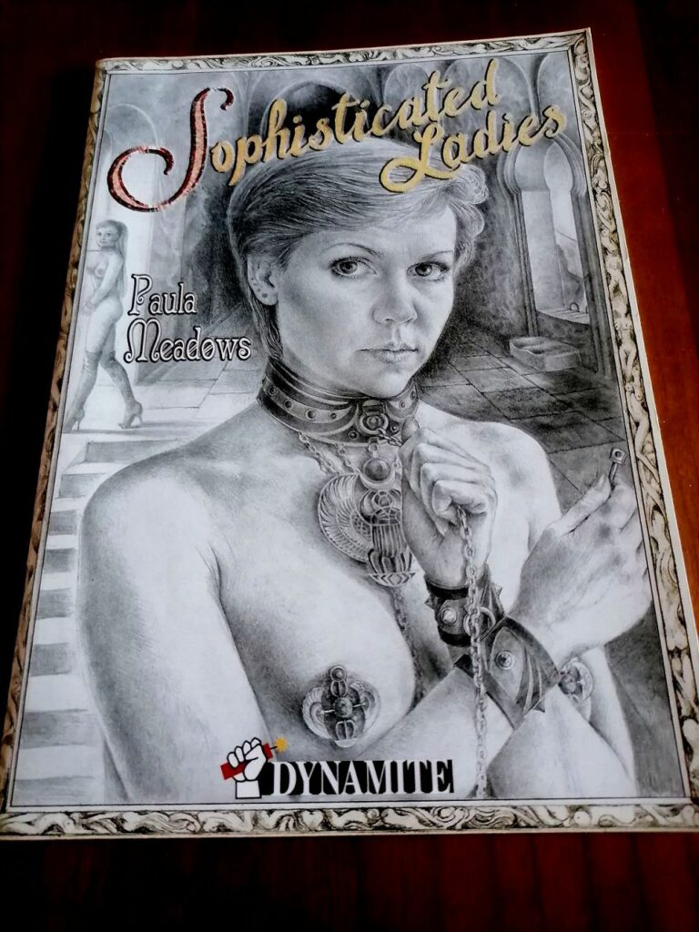 Réédition de la première BD érotique BDSM de Paula Meadows (Lynn Paula Russell) Sophisticated Ladies aux éditions Dynamite