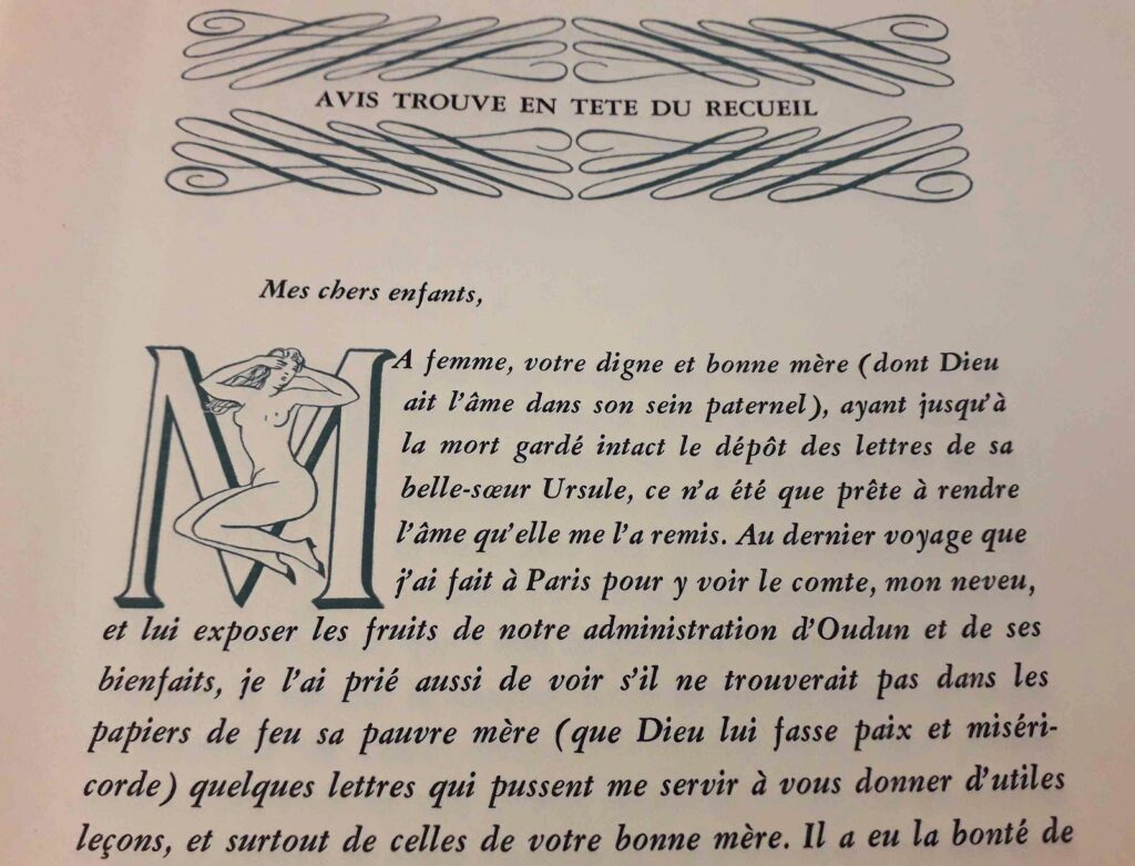 Extrait du livre La Paysanne pervertie, par Restif de la Bretonne, éditions J. L. Kellinckx
