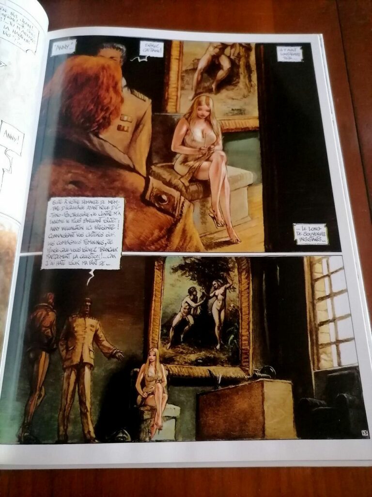 Planche de la BD érotique Nagarya (tome 1), Aux premiers temps, Riverstone, éditions CAP