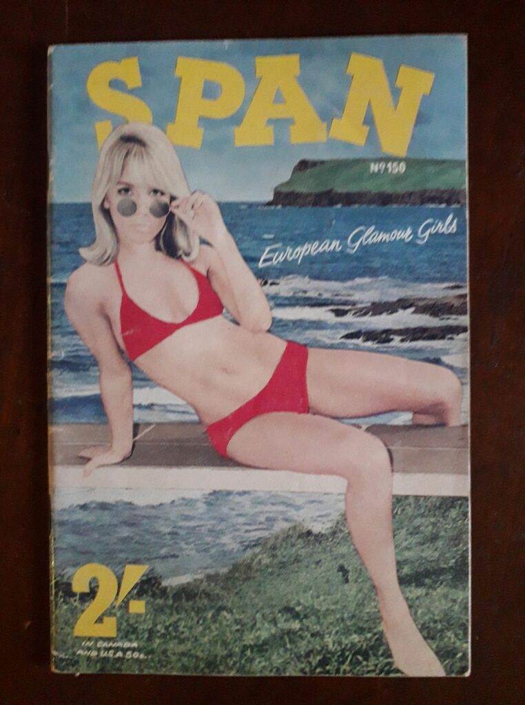 Couverture de la revue érotique Span n°150, éditions ToCO