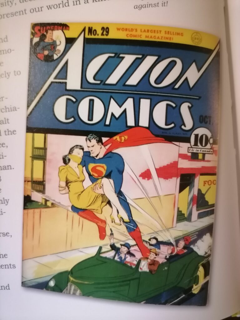 Couverture de Actions Comics n°29 avec Superman
