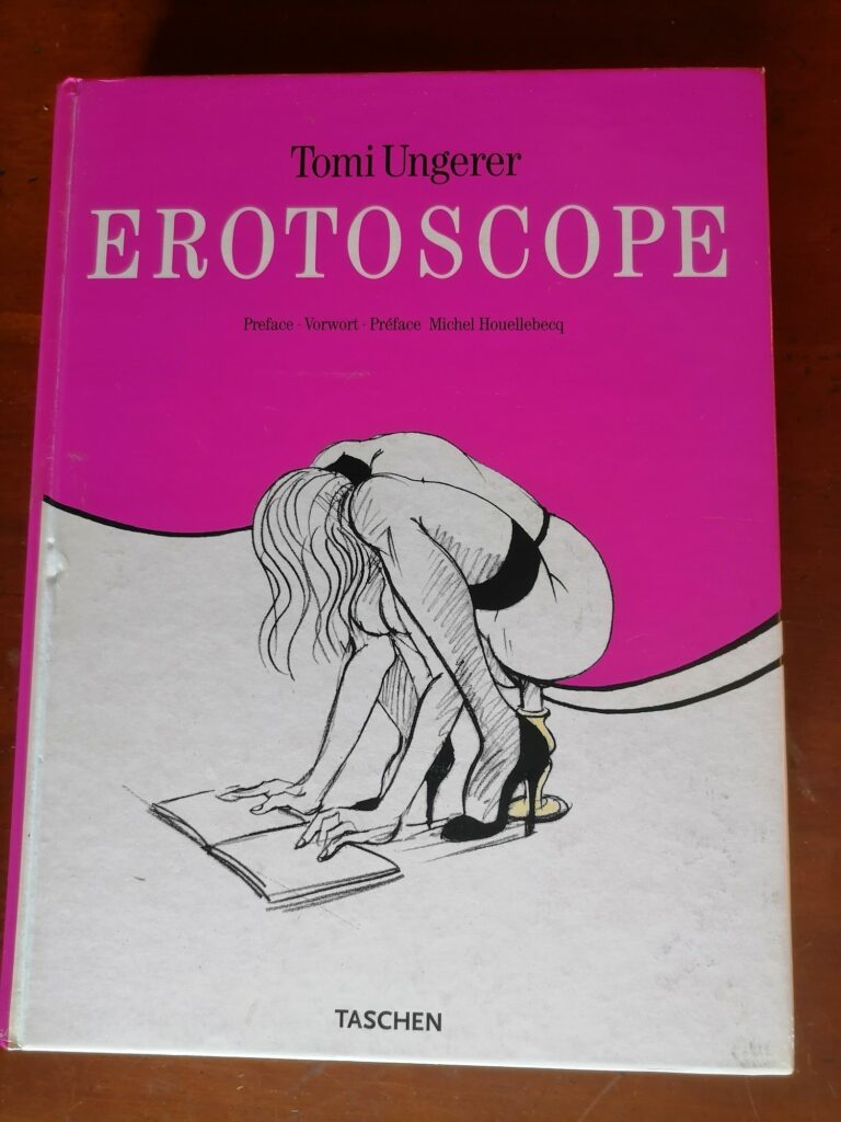 Livre érotique Erotoscope de Tomi Ungerer, éditions Taschen