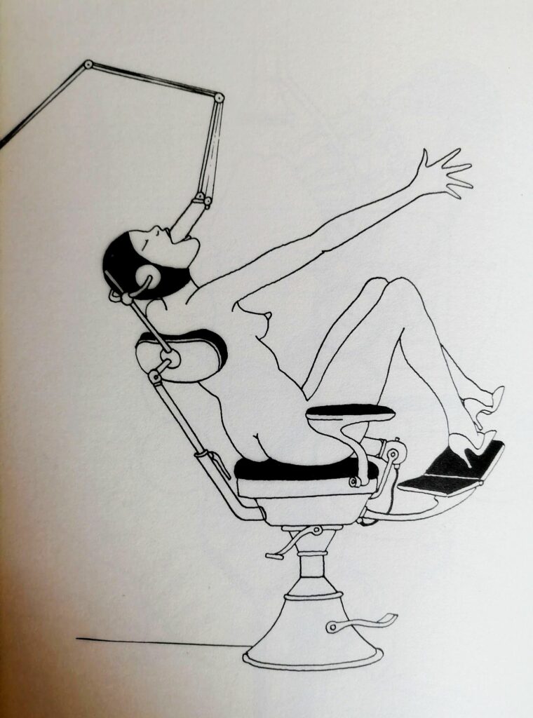 Dessin BDSM de Tomi Ungerer dans Fornicon