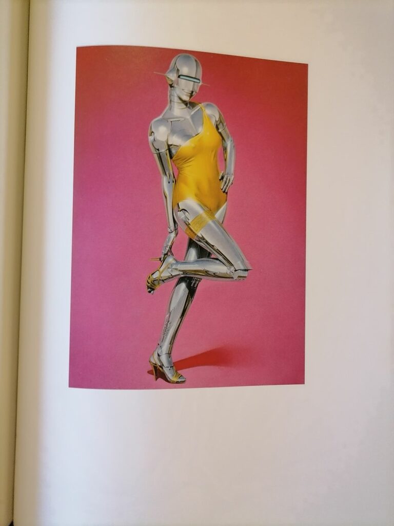 Dessin érotique de Hajime Sorayama, éditions Taco, 1989