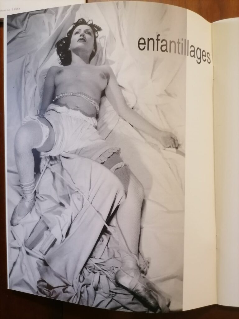 Photo érotique dans la revue Le Sourire vertical, Jean-Pierre Faur éditeur