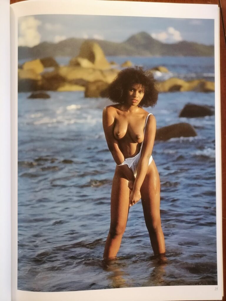 Photographie érotique de Uwe Ommer, dans le livre publié aux éditions Taco, 1988