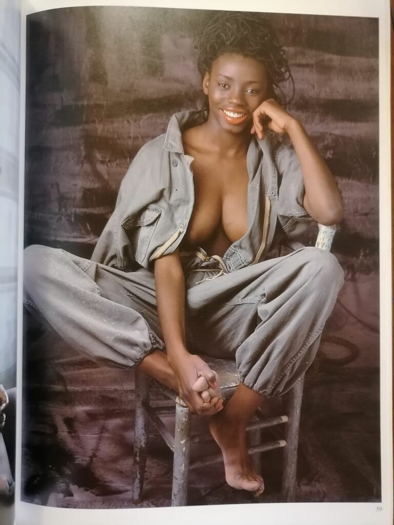 Photographie érotique de Uwe Ommer, dans le livre publié aux éditions Taco, 1988