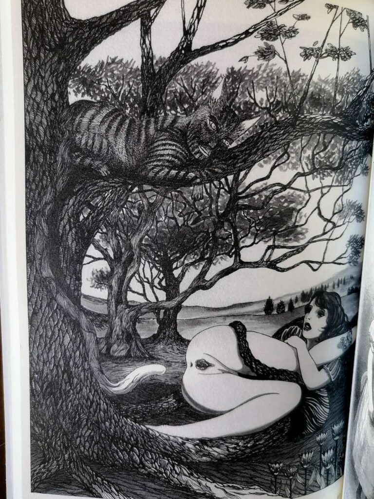 Dessin érotique de Rajah Foo pour Eros Mécanique n°12 de Hector Domiane