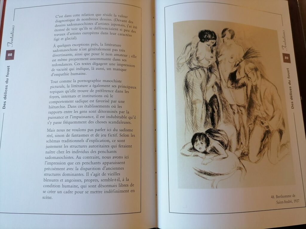 Extrait du livre Le Sadomasochisme, par Hans-Jurgen Dopp aux éditions Parkston Press LTD, 2003