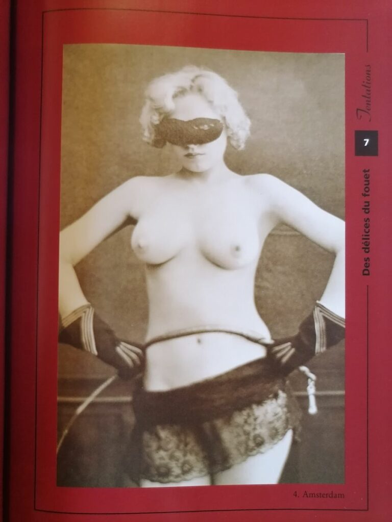 Photo érotique d'une dominatrice dans le livre Le Sadomasochisme, par Hans-Jurgen Dopp aux éditions Parkston Press LTD, 2003