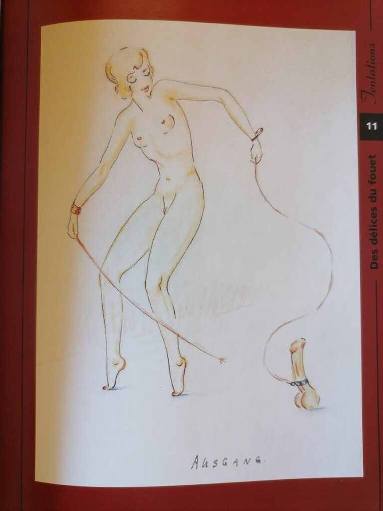 Illustration érotique de Campa dans le livre Le Sadomasochisme, par Hans-Jurgen Dopp aux éditions Parkston Press LTD, 2003