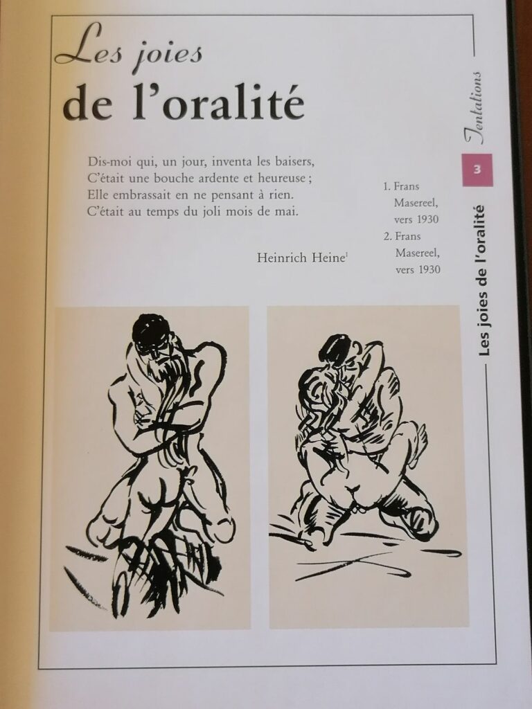 Page d'ouverture du livre Le Baiser de Hans-Jurgen Dopp