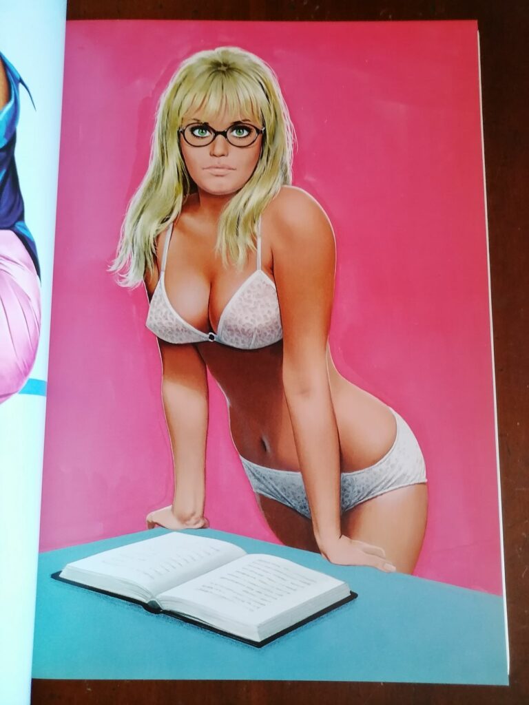 Dessin de pin-up par Aslan dans le livre Pin-Up, éditions Musardine, 2010